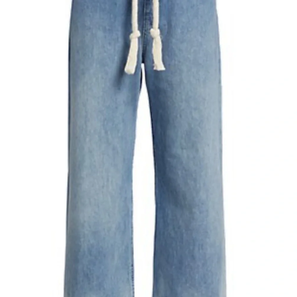 NWT The Great - The Seaside Belted Wide-Leg Jeans